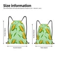 thumbnail image 2 of Gaeub Corn 7 Drawstring Backpack Bag Sport Gym Sackpack Heavy Duty String Backpack for Men Women-Small, 2 of 6