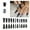 style1, variant on RAGUPEL 24Pcs Glue on Nails for Women,Hand-Drawn Design Stiletto Press on Nails,Dark Style False Nails,Fake Nails for Dating,Party,Taking Pictures,Daily Life,Style1