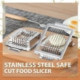 thumbnail image 4 of TIMIFIS The Cup 2Pc Kitchen Restaurant Boiled Eggs Slicers Multipurpose Stainless Steel Eggs Kitchen Appliances, 4 of 8