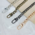 thumbnail image 6 of YIEMEEN All-matching Width Metal Purse Chain Strap Crossbody Shoulder Bag Replacement Straps Bag Flat Chain Straps for Women, 6 of 14