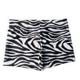 thumbnail image 4 of Elvqul Mens Swimming Trunks Large Drawstring Bathing Suits White Print Zebra Stripe Breathable Mens Swimming Trunks, 4 of 6