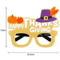 thumbnail image 4 of YAOMOBB Novel And Interesting Eyeglasses Frame Thanksgiving Glasses Frame Exquisite Eyeglasses Frame for Festivals, 4 of 7