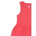 thumbnail image 3 of Wonder Nation Girls Tank Play Dress 2pk, Sizes 4-18 & Plus, 3 of 3