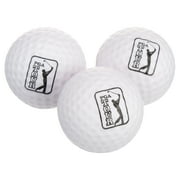 PGA TOUR Tee-Up Practice New Foam Golf Balls, 12 Pack, White