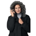 thumbnail image 4 of Woman Within Plus Size Quilt-Lined Taslon Anorak, 4 of 6