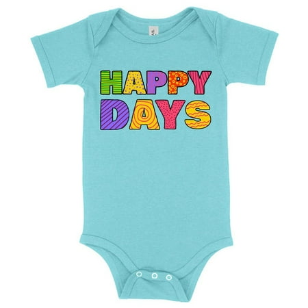 

Baby Happy Days Onesie - Retro Onesie