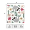 thumbnail image 4 of Yiaed Cute Cartoon Sloth Print Mailbox Covers, Magnetic Mailbox Cover, Mail Box Covers for Garden Outdoor Decor Box Covers-25.5x21 in, 4 of 8