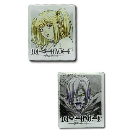 Pin Set - Death Note - New Misa & Rem (Set of 2) Toys Gifts Anime