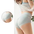 thumbnail image 6 of Women Hip Lift Padded Panties Seamless Breathable Lady Butt Lifter Underwear for Daily Party Dating Blue M, 6 of 8