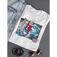 thumbnail image 3 of Surfing Cool ICEE Bear - Arctic Wave Chill Graphic Women's T-shirt, 3 of 4