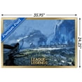 thumbnail image 3 of League of Legends - Freljord Wall Poster, 22.375" x 34", Framed, 3 of 3