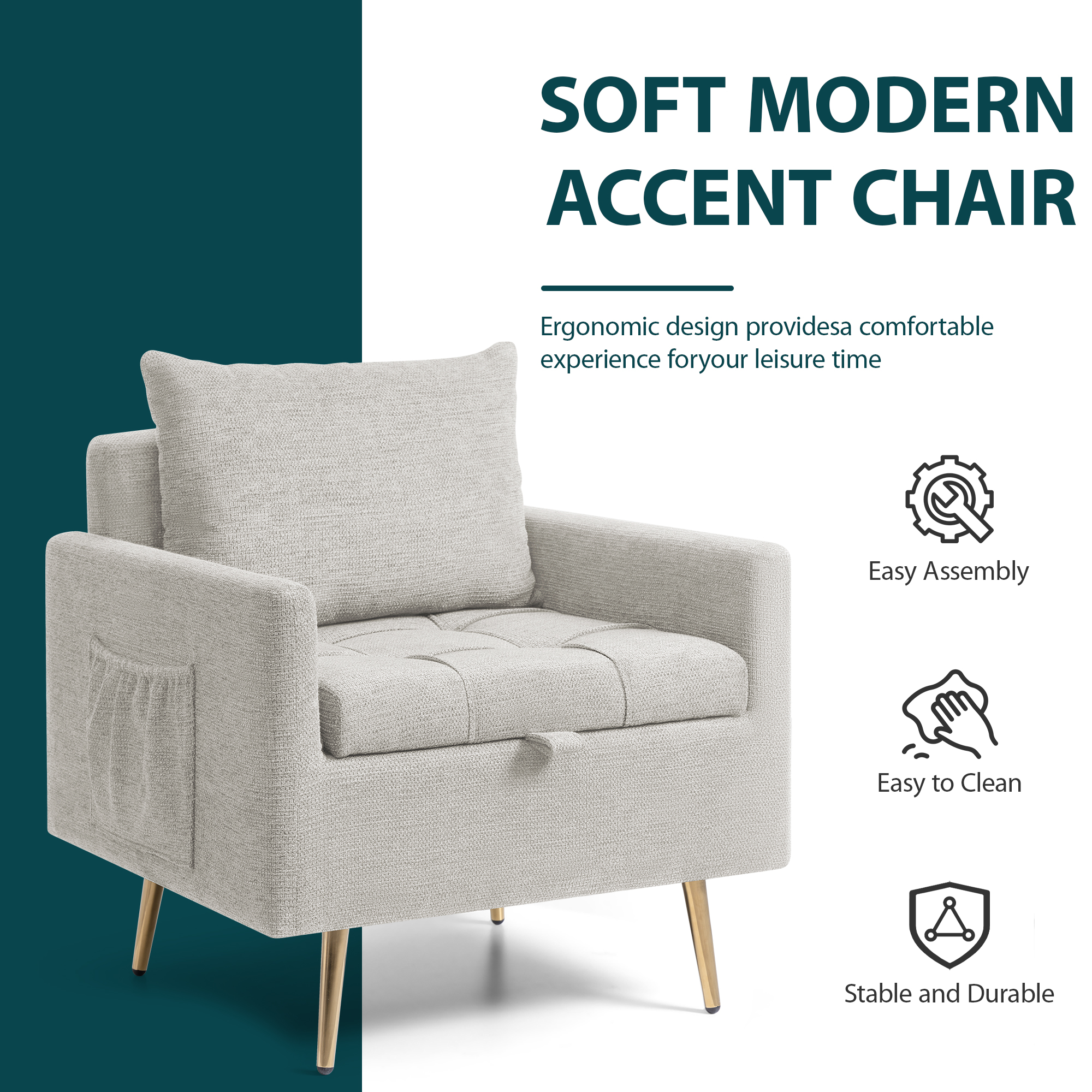 COOLHUT Criss Cross Chair with Wheels Armless Cross Legged Office Chair Wide Home Office Desk Chair Swivel Comfy Vanity Desk Chair Height Adjustable Mid Back Wide Seat Computer Task Chair WhiteVelvet
