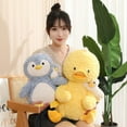 thumbnail image 4 of unidad de muñeca realista para mamá y bebé, pingüino perezoso, Panda, muñeco de peluche, juguetes para niños, regalos encantadores para novia, 4 of 5