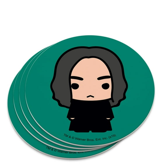 Harry Potter Snape Cute Chibi Character Novelty Coaster Set