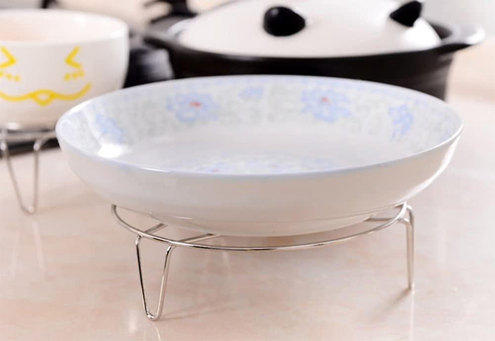 Stainless Steel Steamer Rack With Removable Legs - 24cm Round, For Pots, Pressure Cookers, & Instant Pots - View #10