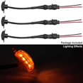thumbnail image 3 of 6 piezas de luces LED externas decorativas, luces de rejilla LED para F250 2004-2019 en funcionamiento, 3 of 5