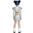 thumbnail image 5 of ZTACE POP Singer Stars Halloween Costume - POP Singer Stars Zoey Costume Dance Outfit Set, Girls Cosplay Costume, Halloween Cosplay Costumes - White, 140, 5 of 8