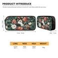 thumbnail image 5 of ZUXONGSY Cat Peony Flower Butterfly Print Backpack Set for Boys Girls School Bags 17 Inch Bookbag School Supplies Kids Pencil Pouch Pen Box Lunchbag Packed with Bottle Pocket Stationery Bag Daypack, 5 of 6