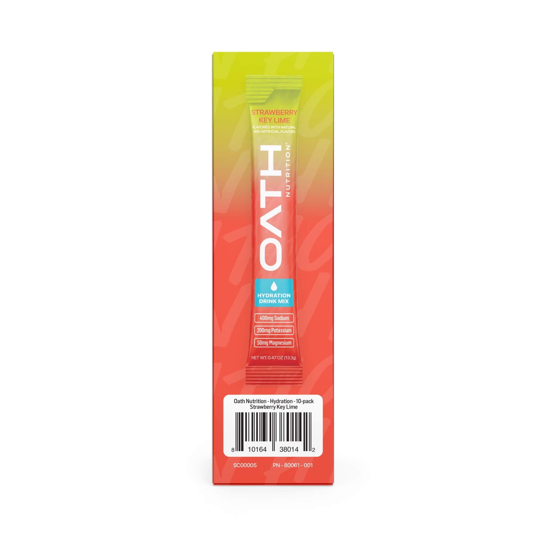 OATH Hydration Strawberry Key Lime 10-Count - Walmart.com