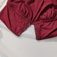 thumbnail image 7 of Deep V‑Neck Backless Bra for Women Front Clasp Crop‑Top Style Summer Undergarment, 7 of 7