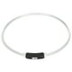 thumbnail image 2 of Collar LED recargable por USB, ajustable, resistente a mordeduras, para cortar y hacer tú mismo, para mascotas, con luz blanca, 2 of 14