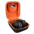 thumbnail image 3 of Geekria Shield Headphones Case Compatible with Audio-Technica ATH-AD900X, ATH-AG1X, ATH-AD500X, ATH-R70X Case, Replacement Hard Shell Travel Carrying Bag with Cable Storage (Black), 3 of 6
