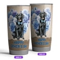thumbnail image 2 of Labrador Retriever Proud Dad Happy Father's Day 20oz Stainless Steel Tumbler Insulated Cup with Lid Lab Dog Lover Gifts - 02008, 2 of 5