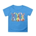 thumbnail image 1 of Xuewenshw Hauts d'Été pour Enfants Manches Pétales Col Rond Décontracté T-Shirts Unis Graphiques pour Tout-Petits, 1 of 4