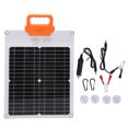 thumbnail image 2 of Portable Solar Panel, Solar Panel Charger 20W 18V  for Travel, 2 of 7