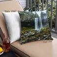 thumbnail image 1 of Ahgly Company Earth Waterfall Coussin Extérieur, 18 Pouces par 18 Pouces, 1 of 6