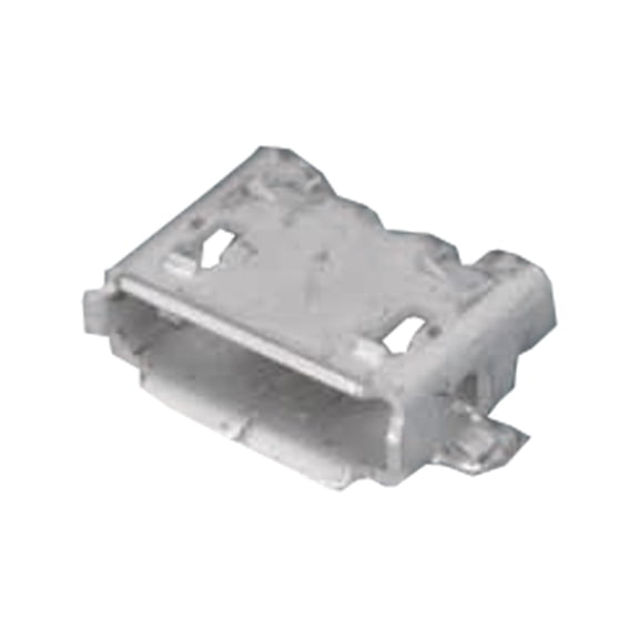 ZX62D-AB-5P8(30) USB - micro AB USB 2.0 Receptacle Connector 5 Position Surface Mount, Right Angle; Through Hole