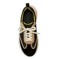 thumbnail image 3 of Tory Burch BLACK/CREAM/BLACK Women's Good Luck Trainer Sneaker, US 9.5, 3 of 4