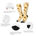 thumbnail image 3 of Balery Coffee Plaid Sunflower Calcetines novedosos Calcetines deportivos Calcetines hasta la rodilla Calcetines de algodón Calcetines originales y geniales, 3 of 6