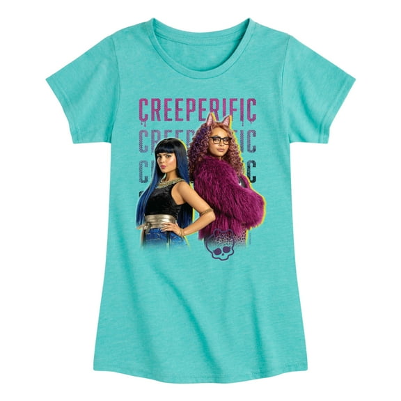 Monster High - Creeperific - Toddler And Youth Girls Short Sleeve Graphic T-Shirt