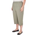 thumbnail image 3 of Alfred Dunner Womens Plus-Size  Sunset Pull-On Capri, 3 of 6