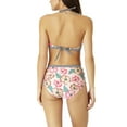 thumbnail image 6 of Juniors' Floral Print High-Waist Swim Bottom, 6 of 6