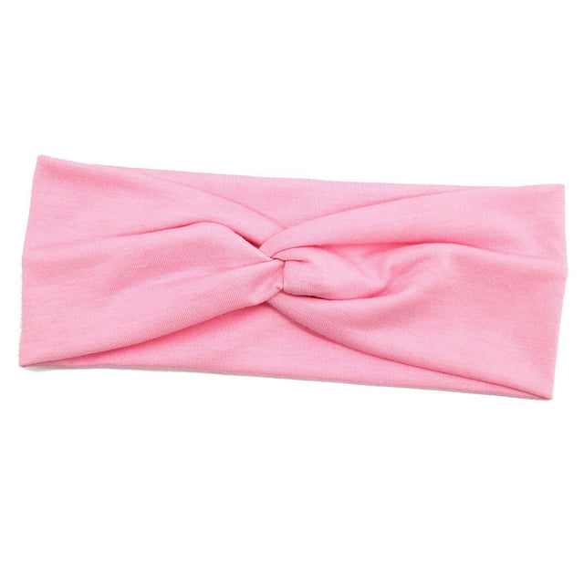 Greeniant Diadema elástica, banda para el cabello transpirable antideslizante, banda para el sudor para entrenamiento, accesorios para la cabeza a la moda Uniforme atlético Rosado Greeniant OD022345-09B