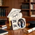 thumbnail image 4 of kjfeif 2026 Graduation Tassel Photo Frame, Wooden Inspirational Graduation Picture Frame Class of 2026 Graduate Gift for Friend Party Decoration (Modern), 4 of 9