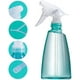 thumbnail image 3 of Botellas de spray de plástico vacías (paquete de 3) – Botella de spray de 17 oz, botella de spray, botellas de plástico para soluciones de limpieza, cabello, aceites esenciales, plantas, pulverizador, 3 of 5