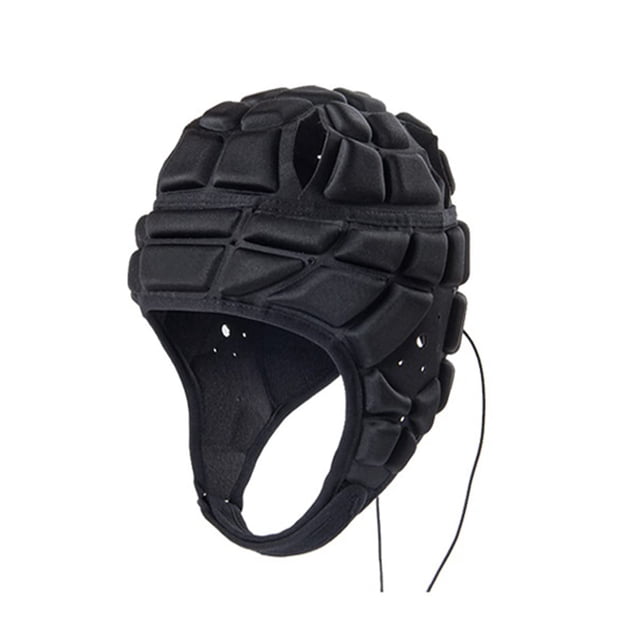 Casco de rugby RONGXINUS para niños con correa de barbilla ajustable y acolchada
