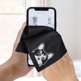 thumbnail image 7 of WIRESTER Set of 3pcs 7.09 x 5.91 inches Microfiber Cleaning Cloth Soft For Camera Len Screen Eyeglass Sunglasses - Tuxedo Cat, 7 of 7