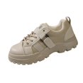 thumbnail image 4 of NexTorq Athletic Shoes Women, Women's Shoes, Women's Running Shoes, Slip On Shoes Women, Sneakers for Women,Platform Dad Walking Shoes,Comfortable Breathable Casual Fashion Running Shoes, Beige, 5.5, 4 of 4