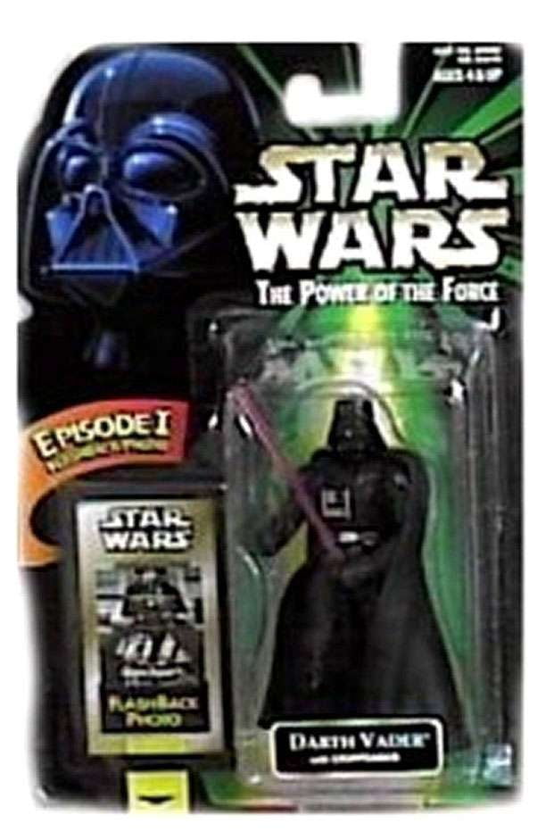 star wars power of the force potf2 flashback darth vader action figure