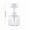 Clear, variant on Eliaeconx Foaming Soap Dispenser, 8.8oz Flower Foam Pump Bottle Shatterproof PET Refillable for Kids Bathroom Kitchen
