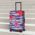 thumbnail image 6 of Hirioo Sea Stars for Elasticity Suitcase Cover (No luggage Included) Durable Luggage Protector Fits 18-32 Inch Luggage-Medium, 6 of 7