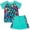 Green, variant on Tween Girls Swim Suits Girls Swimsuit with Shorts Two Piece Bikini Sets Teen Bathing Suit for Teens 10-12 Years