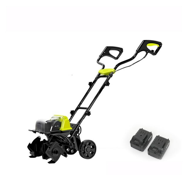 2400W Electric Small Soil Ripper Tiller 40V Brushless Plowing Machine Household Garden Vegetable Plot Greenhouse Orchard ,Easy to Use