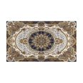 thumbnail image 2 of Kitchen Rugs and Mats Non Skid Washable Brown Pattern Bohemia Kitchen Mat and Rug Set,Floor Cushion Waterproof Rug,Rubber Backed Area Rugs for Kitchen Laundry, 2 of 7