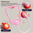 thumbnail image 2 of Set Médico para Niños 5 Piezas con Luz, Sonido y Uniforme Xtellar rosa, 2 of 4