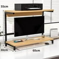 thumbnail image 2 of golytefs 2-Tier Computer Monitor Riser Printer Stand Desktop Storage Rack for Printer, 2 of 9